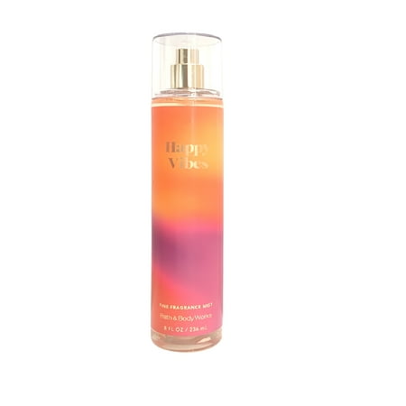 Bath and Body Works Happy Vibes Fine Fragrance Body Mist 8 fl oz