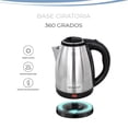 thumbnail image 4 of TETERA/CAFETERA ELECTRICA HERVIDOR DE AGUA DE ACERO INOXIDABLE CAPACIDAD 2 LITROS MARCA GRAVITA, 4 of 6