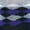 Pack A, variant on 6 Pack Mens Patterned Blue Argyle Striped Cotton Socks in a Gift Box