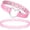 Pink Heart, variant on 2PC Tattoo Choker Velvet Necklace - 90s Black Choker Necklace for Women - 2000s Y2K Vintage Collar Neck Lace - Skinny Rope Gothic Jewelry Emo Scene Accessories Punk Rock Femboy Statement