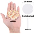 thumbnail image 2 of POGLIP Watercolor Plant Leaf Pattern Red Set of 6 Car Coaster for Drinks, Absorbent Ceramic Stone Coasters Cup Mat with Cork Base for Home Kitchen Room Coffee Table Bar Decor, 2 of 5