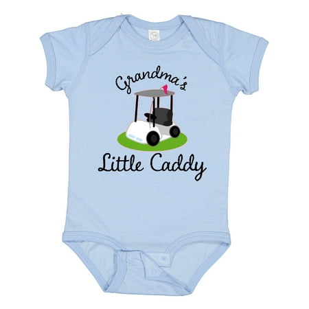 

Inktastic Grandma s Little Caddy Golf Gift Baby Boy or Baby Girl Bodysuit