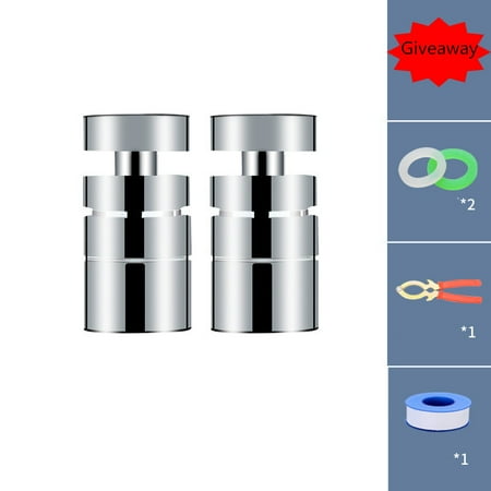 

720 Degree Universal Faucet Silver D style