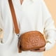 thumbnail image 4 of Bolsos tipo bandolera para mujer, bolso tipo bandolera con correa de hombro ajustable y desmontable marrón, 4 of 5