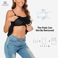 thumbnail image 4 of Joyshaper Camisoles for Women with Built in Bra Adjustable Spaghetti Strap Tank Top Lace Trim Extender Camisole Loose Fit S-3XL, 4 of 6