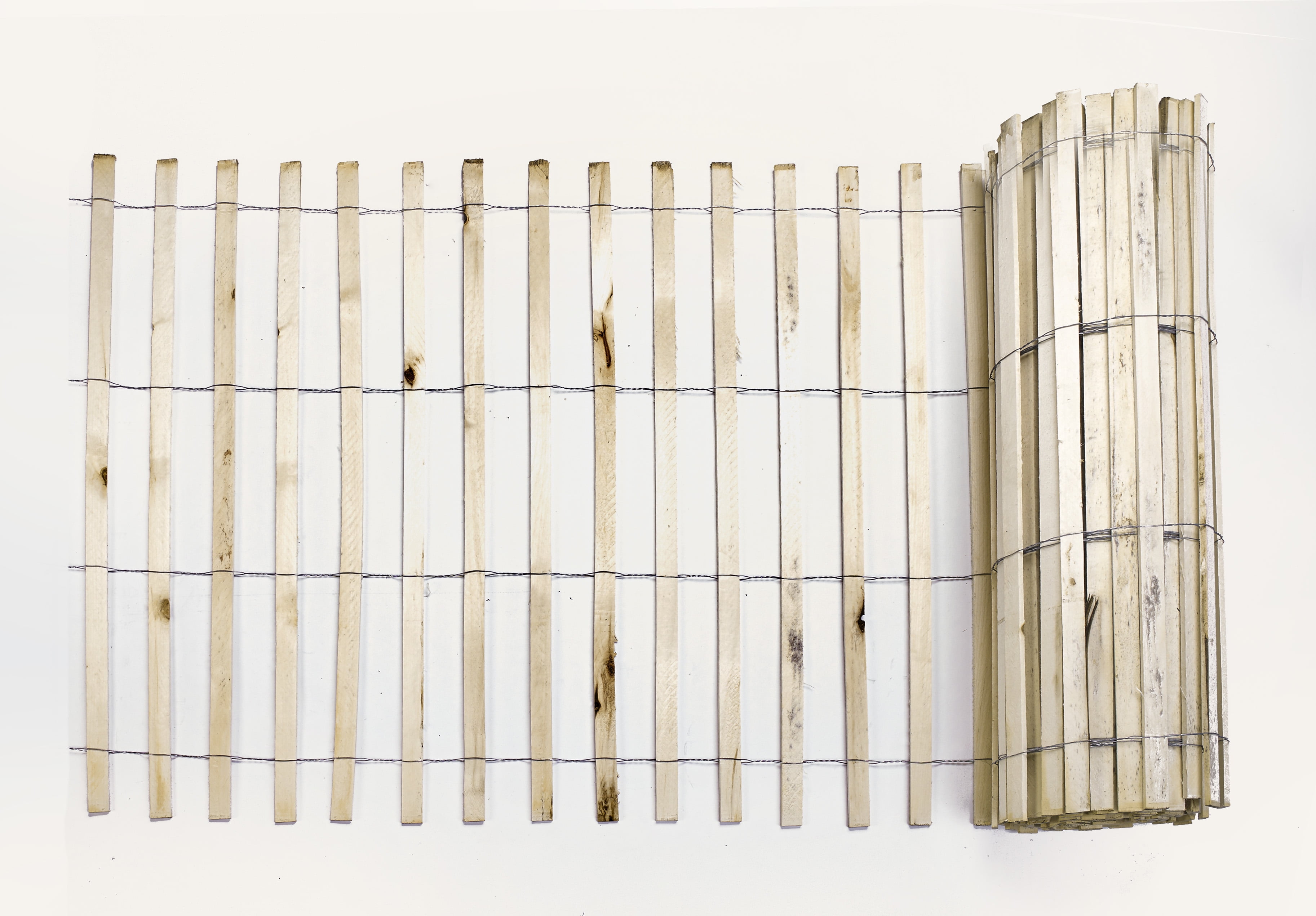 Natural Wood Snow Sand Fence, 4 ft. X 50 ft. by Mutual Industries