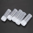 thumbnail image 3 of 100X Plastic Sample Bottle 5Ml Test Tube Lab Small Vial Storage Container + Lid, 3 of 4
