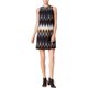 thumbnail image 1 of Vestido acampanado Kensie Tribeca para mujer negro mediano, 1 of 1