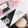 thumbnail image 5 of Cherry Blossom XXL Mouse Pad, Large Anime Desk Mat, Black and White, Polyester, 31.5x15.7in, Non-Slip Base, Stitched Edges, Gaming Mouse Pad Mat, 5 of 6