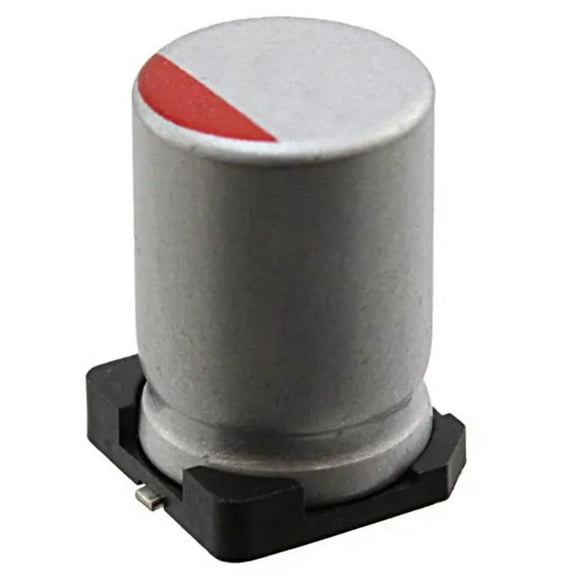 Pack of 18 RHS0J102MCN1GS Aluminum Organic Polymer Capacitors 1000uF 6.3V 20% SMD :RoHS, Cut Tape