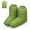 Green, variant on Down Booties Camping Slippers Winter Warm Duck Down Slippers Boots Water-Resistant Home Outdoor Footwear for Men Women, Green