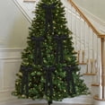 thumbnail image 5 of Christmas Tree Bows, Velvet Ribbon Decorations, Pre-Tied Bows for Wreaths Gifts Wedding Party DIY Holiday Displays 6 Pc, Black 5.12 x 10.24 Inch, 5 of 6