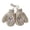 Beige, variant on Cartoon Bear Themed Toddler Hand Protectors Insulated Interior Warm Gloves