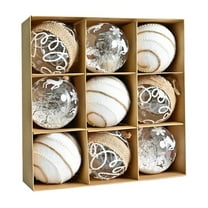 Christmas Gifts for Women,24-pack Christmas Balls,Christmas Tree Topper,Shatterproof,Holiday Decor with for Thanksgiving Party Decoration,A