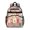 Pioneer Flower Floral Print Pattern-1, variant on Pioneer Flower Floral Print Pattern Backpack for School, Cute School Bag with Adjustable Shoulder Straps and Padded Back, 15.25"x11.5"x5.25"