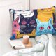 thumbnail image 4 of Fotbe Colorful Cats Pattern Art Funda de Almohada Decorativa Estilo Occidental, Lujo en Algodón, Fundas para Almohadas King, Cojín Estampado para Decoración del Hogar-20"x30", 4 of 6