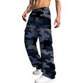 thumbnail image 3 of Men's Cargo Pants with Pockets,Durable Work Pants,Breathable Fabric Relaxed Fit Hiking Joggers Pants, 3 of 6