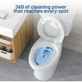 thumbnail image 6 of M optimized Two-Piece Toilet, Elongated Toilet With Soft Close Seat, 1.28 Siphonic Flush Toilet with ADA Chair Height 21inch White, 6 of 7