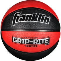 Franklin Sports Grip-Rite 1000 Official 29.5" Basketball-Black/Red