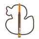 thumbnail image 3 of Delineador de labios NYX PROFESSIONAL MAKEUP Duck Plump 11 Touch Up Taupe (Café Opaco) 0.33 g, 3 of 4