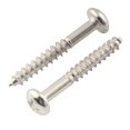 thumbnail image 3 of Musiclily Basic 3.5x25mm Pan Head Tremolo Bridge Mounting Screws for Strat Style Electric Guitar, Chrome (Set of 20), 3 of 5