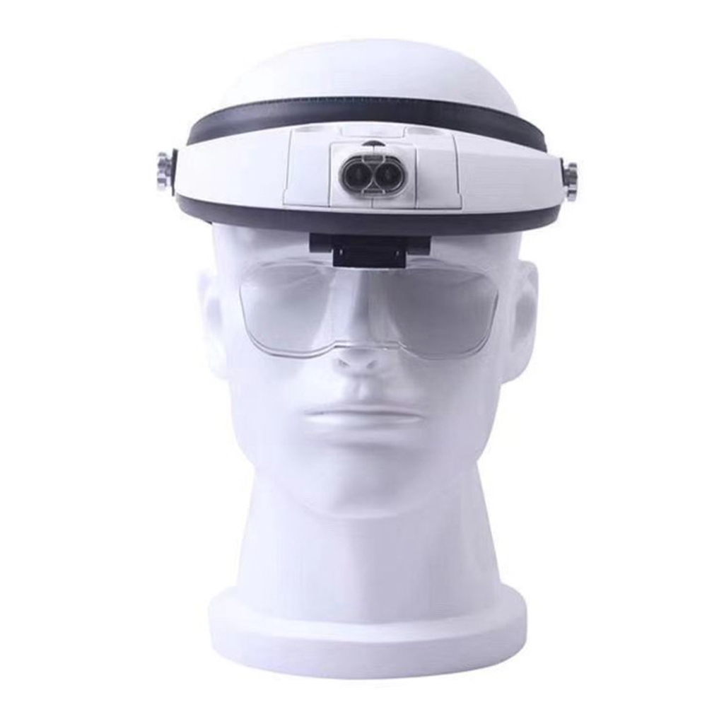 Hands Release LED Headlamps Magnifier for Beekeeping High Clear Lens for1nsectObservation and Queen Rearing