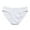 White, variant on UAMVSH Cotton Underwear for Women Solid Full Coverage Panties Mid Rise Stretch Breathable Underwear Soft Comfy Briefs