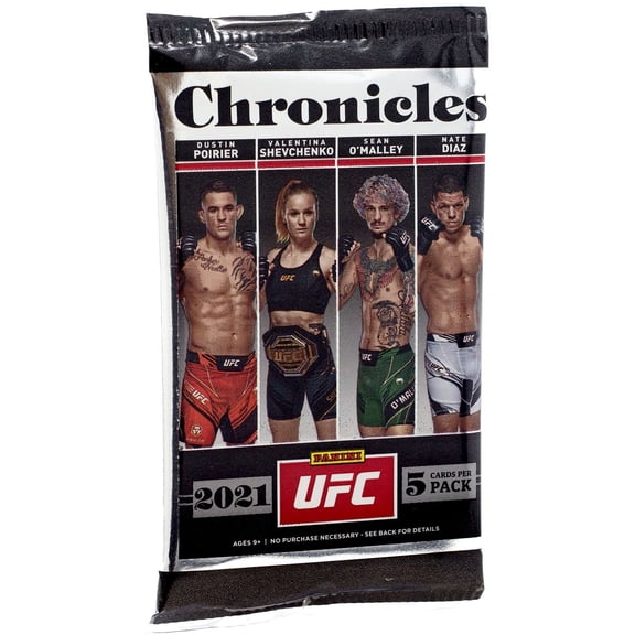 UFC Panini 2021 Chronicles Trading Card BLASTER Pack (5 Cards)