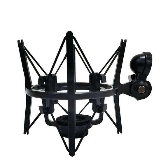Universal Mic Microphone Shock Mount Adjustable Clip Holder Stand Recording Bracket Professional