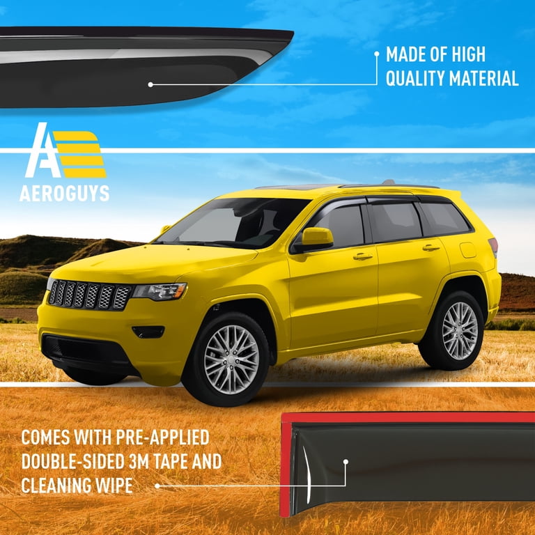 Sun Rain Visors Wind Rain Guards for 2011-2024 Mitsubishi Outlander Sport 810102664945 Sun Rain Visors Wind Rain Guards for 2011-2024 Mitsubishi Outlander Sport 810102664945