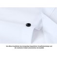 thumbnail image 3 of 1pcs-Business Men's Shirt-White Long Sleeve-M, 3 of 5