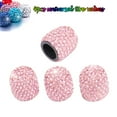 thumbnail image 2 of ZTTD 4PCS Universal Jeweled Bling Rhinestone Tire Wheel Valve Cap Cover Car Utility, 2 of 4