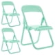 thumbnail image 3 of 3Pcs Miniature Folding Chair Crafts Mini House Foldable Chair Ornaments Miniature Chair Models, 3 of 3