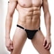 thumbnail image 1 of Ropa interior de estilo sexual para hombre, de malla fina y transpirable, con cintura baja, pantalones tipo camiseta sexys para hombre, 1 of 3