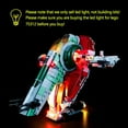 thumbnail image 3 of i Kito LED Light Kit for Lego 75312 Boba Fett's Starship(75312 Excluded), 3 of 9