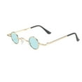 thumbnail image 1 of Mini Sunglass Eye Protector Retro Eyewear Fashionable Multicolored Washable Craftsmanship Small Sweet Gift Chic Design Attractive Kid Supplies Gold/Green, 1 of 9