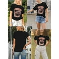 thumbnail image 3 of XCHQRTI Western Shirts Women Graphic Tees Casual Cowboy Rodeo Tshirts Desert Cactus Vintage Short Sleeve Tee Tops, 3 of 8