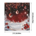 thumbnail image 3 of XWSHYW Decoraciones para El Hogar Pancarta Navida para Puerta de Garaje de 2024 7 X 16 Pies, Grandes Decoraciones Navideñas para Puerta de Garaje, Mural Navideño para Puerta de Garaje Al Aire Libre,, 3 of 6