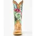 thumbnail image 5 of Tin Haul Womens Cactilicious Floral Square Toe Cowboy  Mid Calf Boots, 5 of 8