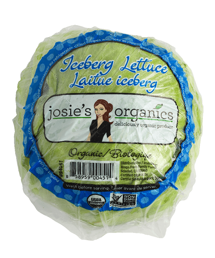 Organic Iceberg Lettuce
