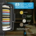 thumbnail image 5 of SparkPod 23-Stage Filtered Shower Head, 3 Modes, Fixed Mount, High-Pressure Shower Head (Black Matte), 5 of 8