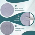 thumbnail image 4 of SHILIU-73x20 Inches Double-Sided Anti-Slip Carpet, Premium Vinyl Anti-Skid Fabric, Rug Backing & Rug Making Supplies, Non-Slip Rug Grips for Area Rugs to Keep Them in Place (Grey), 4 of 4