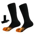 thumbnail image 1 of Battery Powered Heated Socks Winter Warm Cotton Socks Foot Warmer, 1 of 8