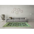 thumbnail image 3 of Ahgly Company Indoor Rectangle Oriental Light Blue Traditional Area Rugs, 4' x 6', 3 of 4