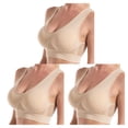 thumbnail image 4 of Qarigey Sujetador deportivo inalámbrico para mujer, Tops cortos acolchados sin costuras para entrenamiento físico, ropa interior hueca Type4 NO4, 4 of 6