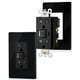 thumbnail image 1 of Salida GFCI SURAIELEC de 20 A con USB-A y USB-C, negra, paquete de 2, 1 of 8