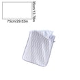 thumbnail image 3 of WDOBM Reusable Washcloths, Unisex Striped Coral Fleece Bath Hair‑Drying Towel, Highly Absorbent Quick Dry Machine Washable, Lightweight Sport Towels for Travel Fitness, 3 of 6