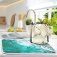 thumbnail image 2 of Iauyy Dish Drying Mat for Kitchen Counter, Super Absorbent & Hanging 16x18 / 18x24 Inch (S/M) An Astonishing Backdrop, 2 of 8