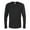 Black, variant on Tultex - Unisex Premium Cotton Long Sleeve T-Shirt - 591 - Black - Size: S
