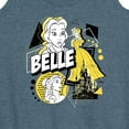 thumbnail image 3 of Disney Princess - Belle Pop  - Women's Racerback Tank Top, 3 of 5
